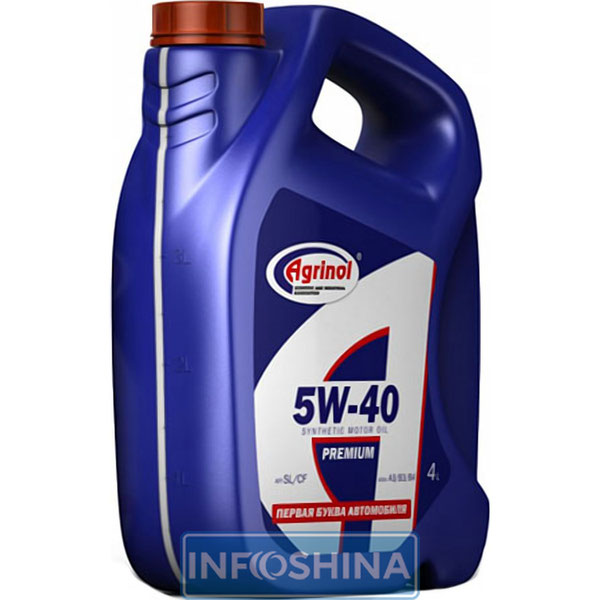 Agrinol Premium 5W-40 SL/CF (4л)