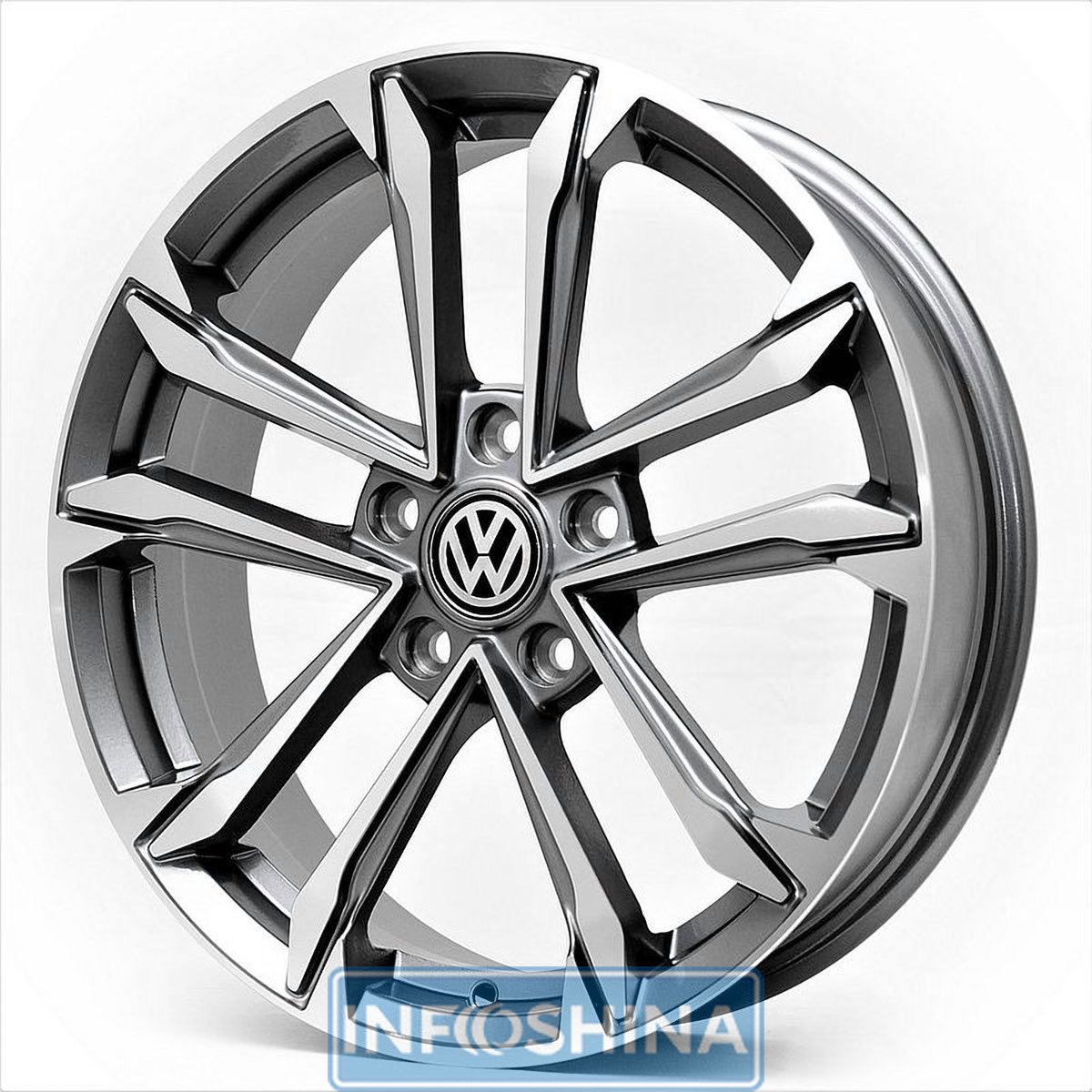 Купити диски Replica Volkswagen RB253 GMF R17 W7 PCD5x112 ET42 DIA57.1