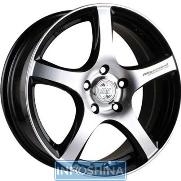RS Tuning H-531 BKFP R15 W6.5 PCD5x114.3 ET40 DIA67.1