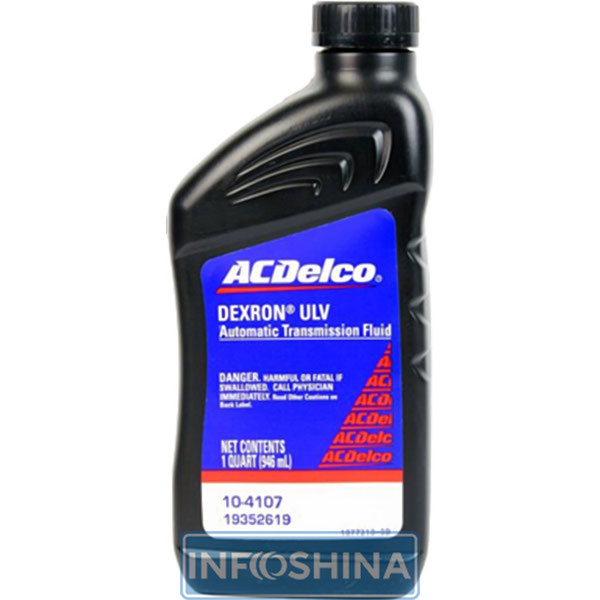 ACDelco ATF Dexron ULV (0.946 л)