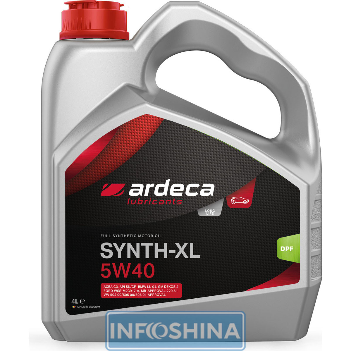 Купить масло Ardeca SYNTH-XL 5W-40 (5л)