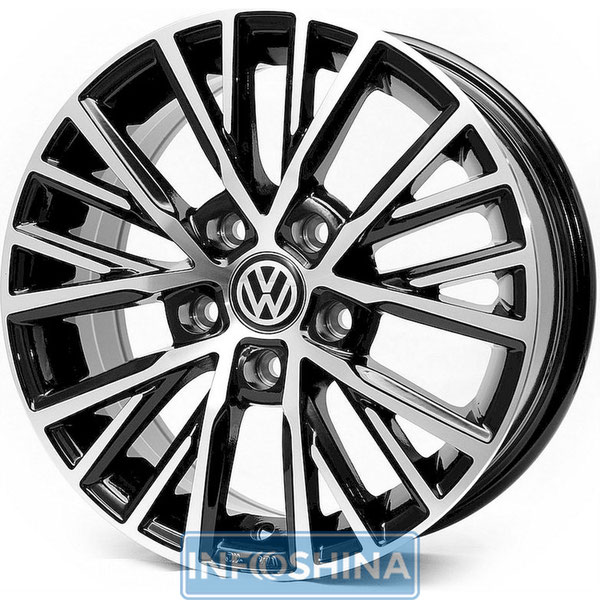 Купити диски Replica Volkswagen RS52 BMF R15 W6.5 PCD5x100 ET35 DIA57.1