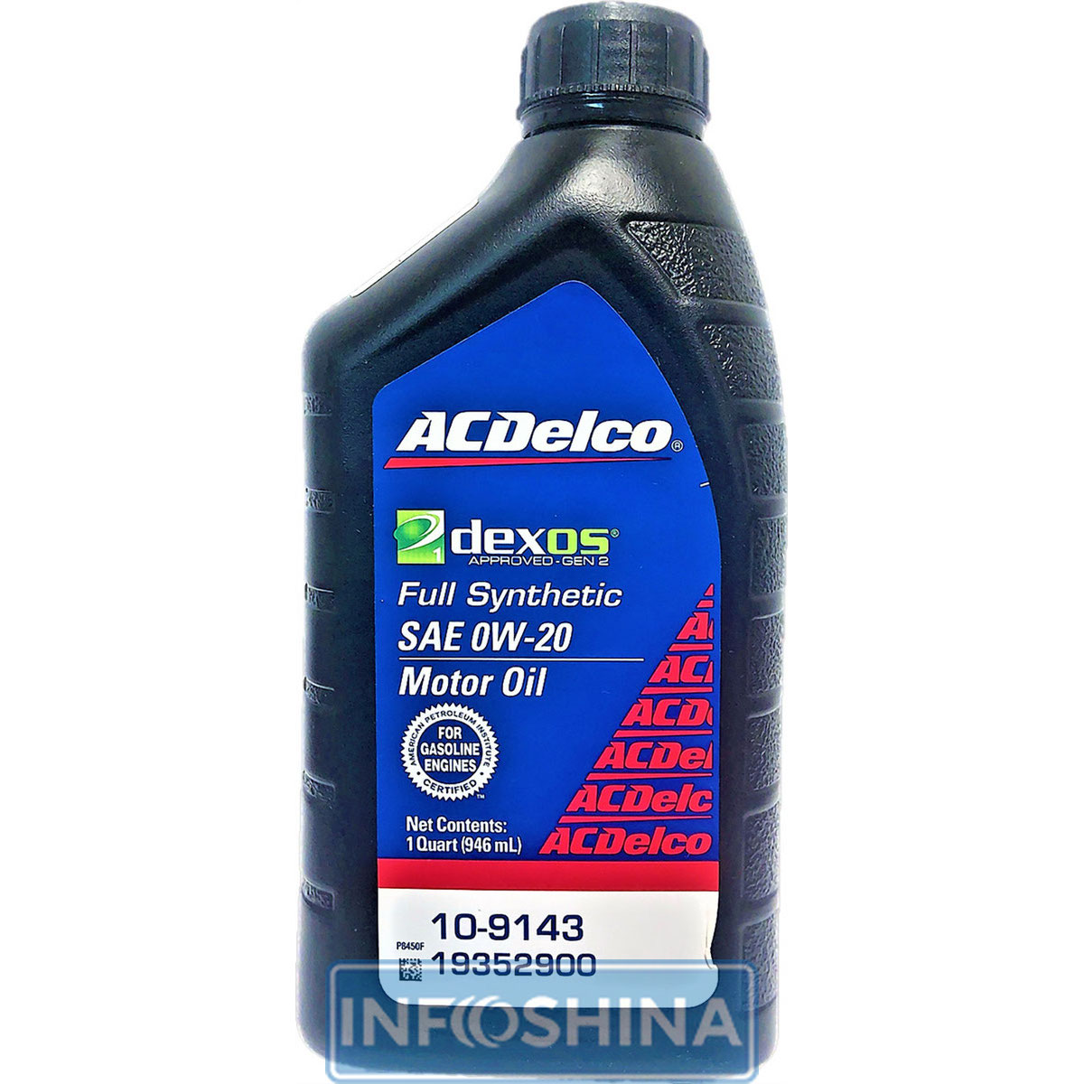 ACDelco Dexos1 Full Synthetic 0W-20