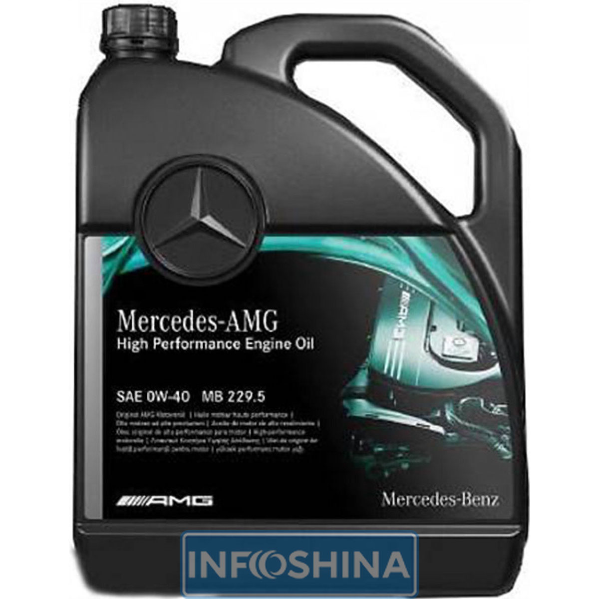 Купить масло Mercedes-Benz High Performance MB AMG 229.5 0W-40 (5л)