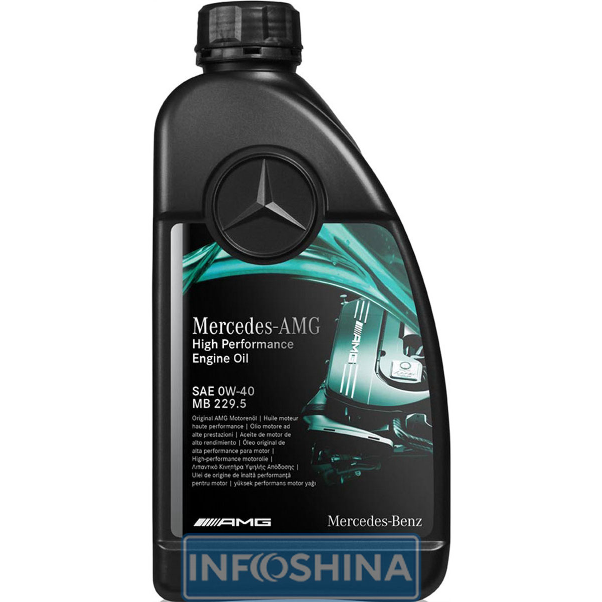 Купить масло Mercedes-Benz High Performance MB AMG 229.5 0W-40 (1л)