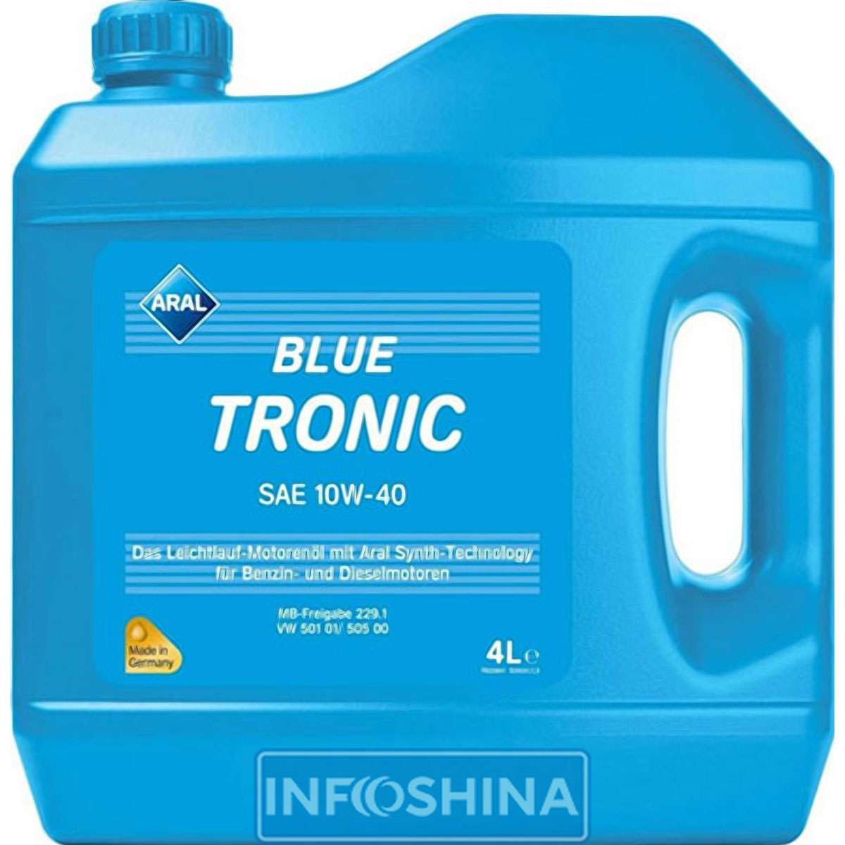 Купить масло Aral Blue Tronic 10W-40 (4л)