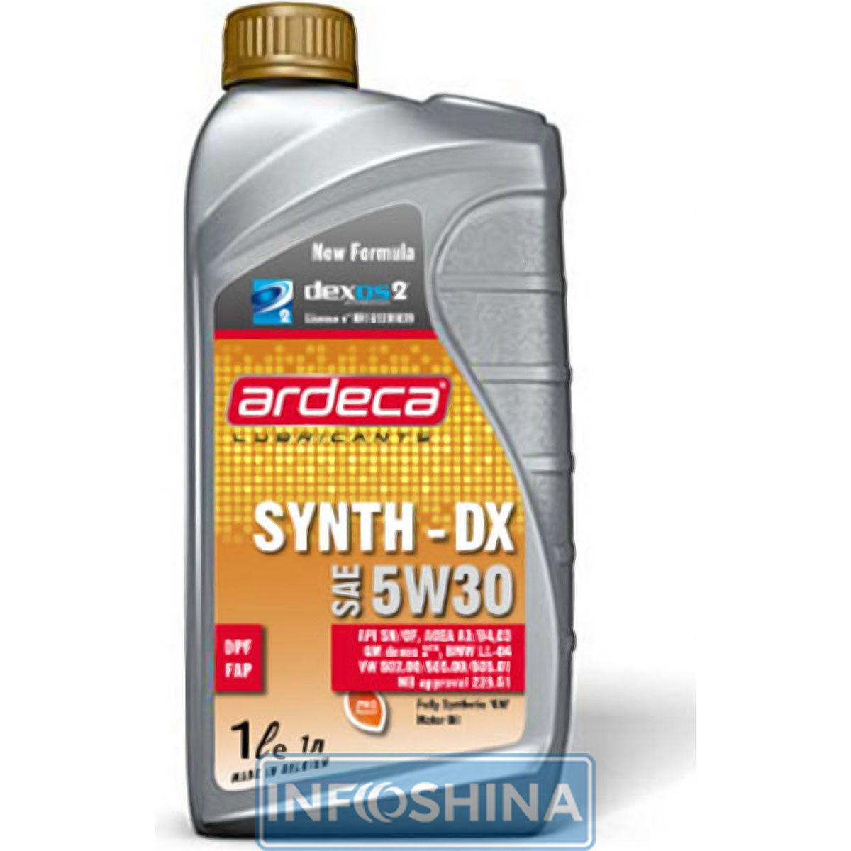 Купити масло Ardeca SYNTH-DX 5W-30 (1л)