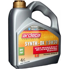 Купить масло Ardeca SYNTH-DX 5W-30 (4л)