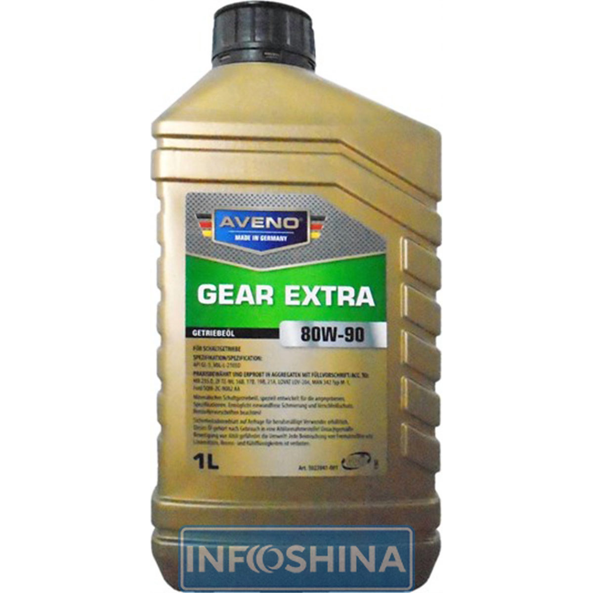 Купить масло AVENO Gear Extra 80W-90 GL-5 (1л)