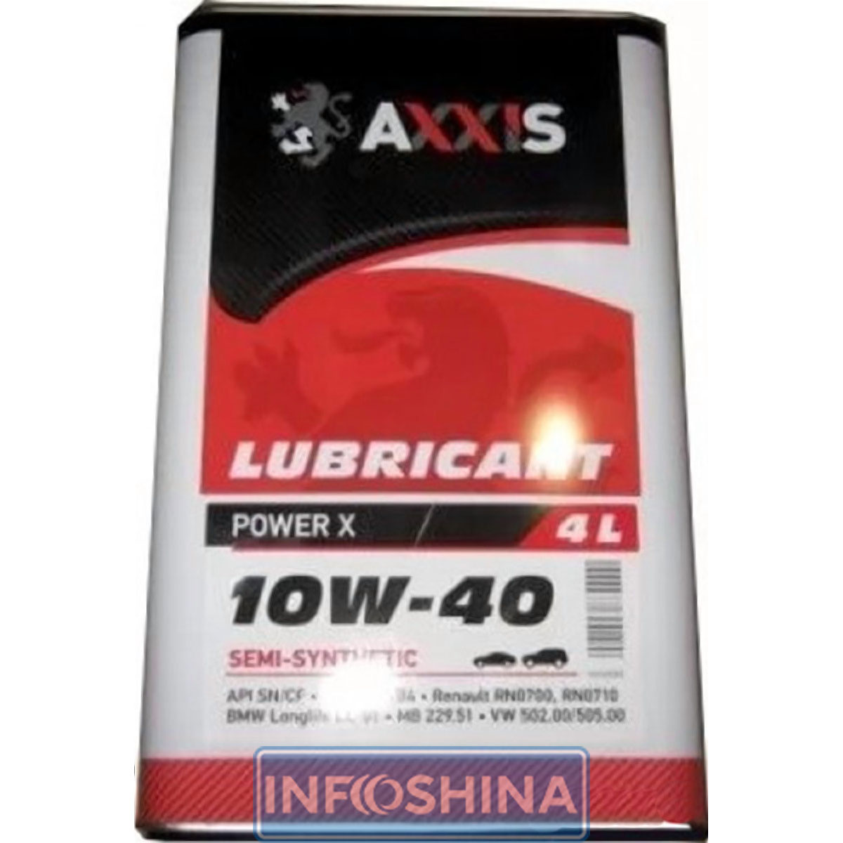 Axxis LPG Power X 10W-40