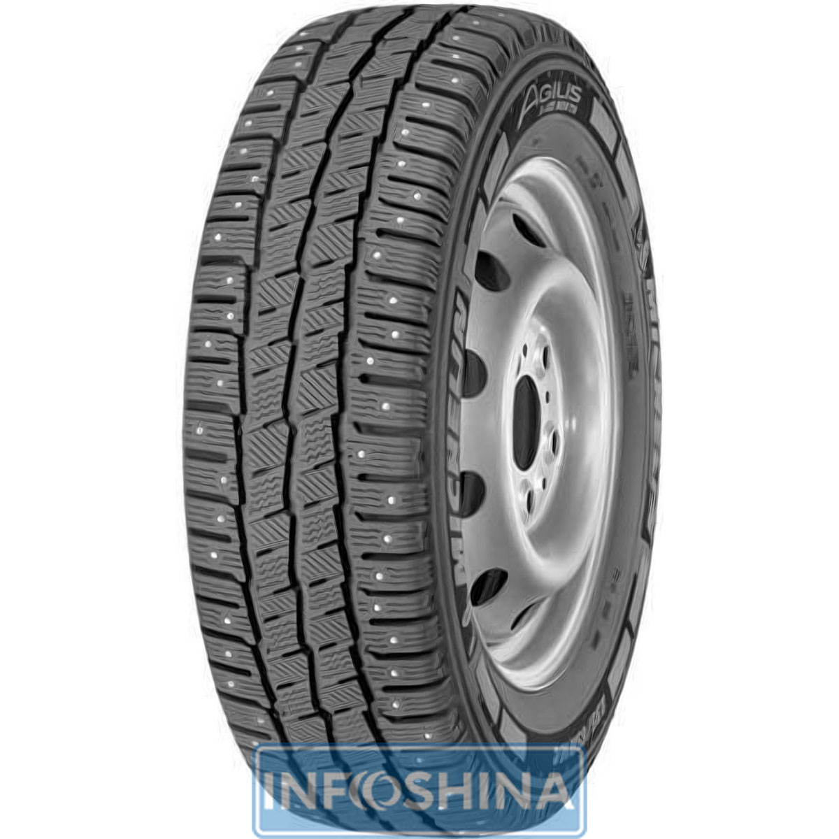 Купити шини Michelin Agilis X-Ice North 225/75 R16 118R (під шип)