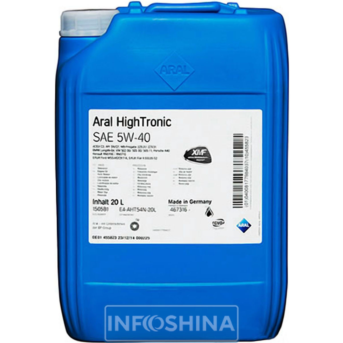 Купить масло Aral HighTronic 5W-40 (20л)