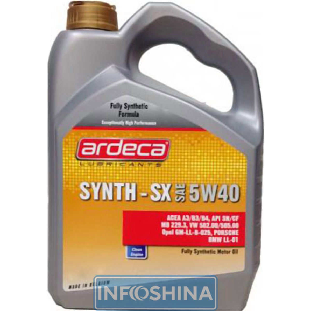 Купити масло Ardeca SYNTH-SX 5W-40 (4л)