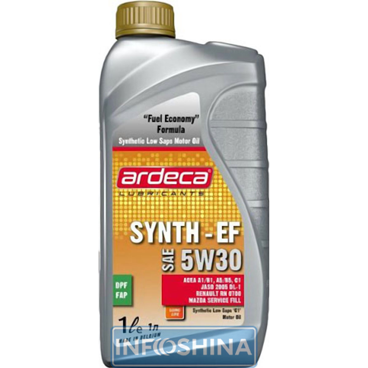 Купити масло Ardeca Synth-EF 5W-30 (1л)