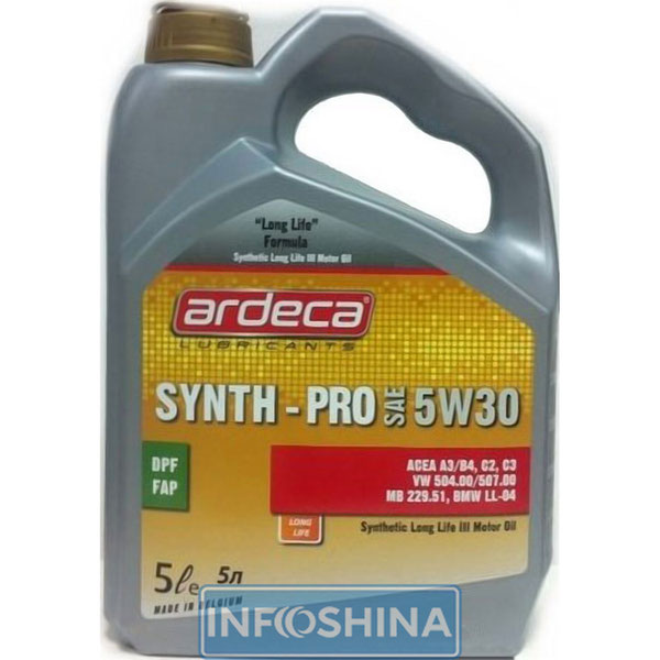 Ardeca Synth-Pro 5W-30 (5л)