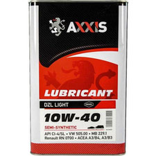 Купить масло Axxis DZL Light 10W-40 (5л)