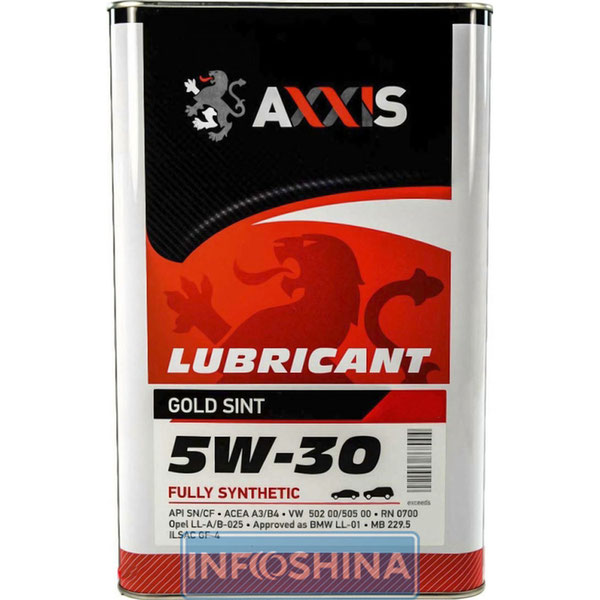 Axxis Gold Sint 5W-30 C3 504/507 (20л)