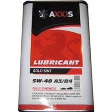 Купити масло Axxis Gold Sint 5W-40 A3/B4 (4л)
