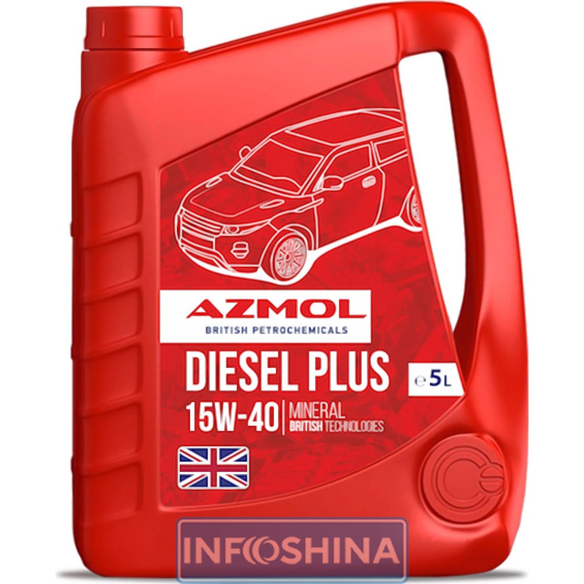 Купить масло Azmol Diesel Plus 15W-40 (5л)