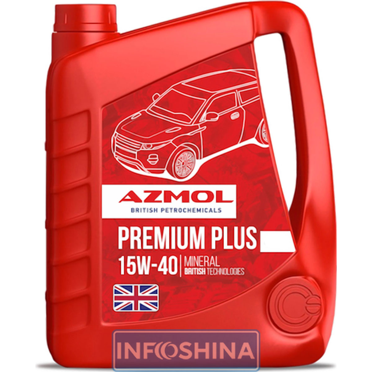 Купити масло Azmol Premium Plus 15W-40 (5л)