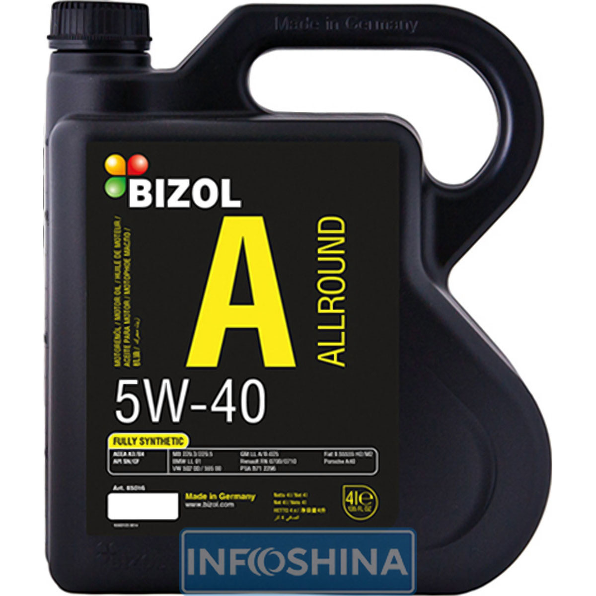 Купити масло Bizol Allround 5W-40 (4л)
