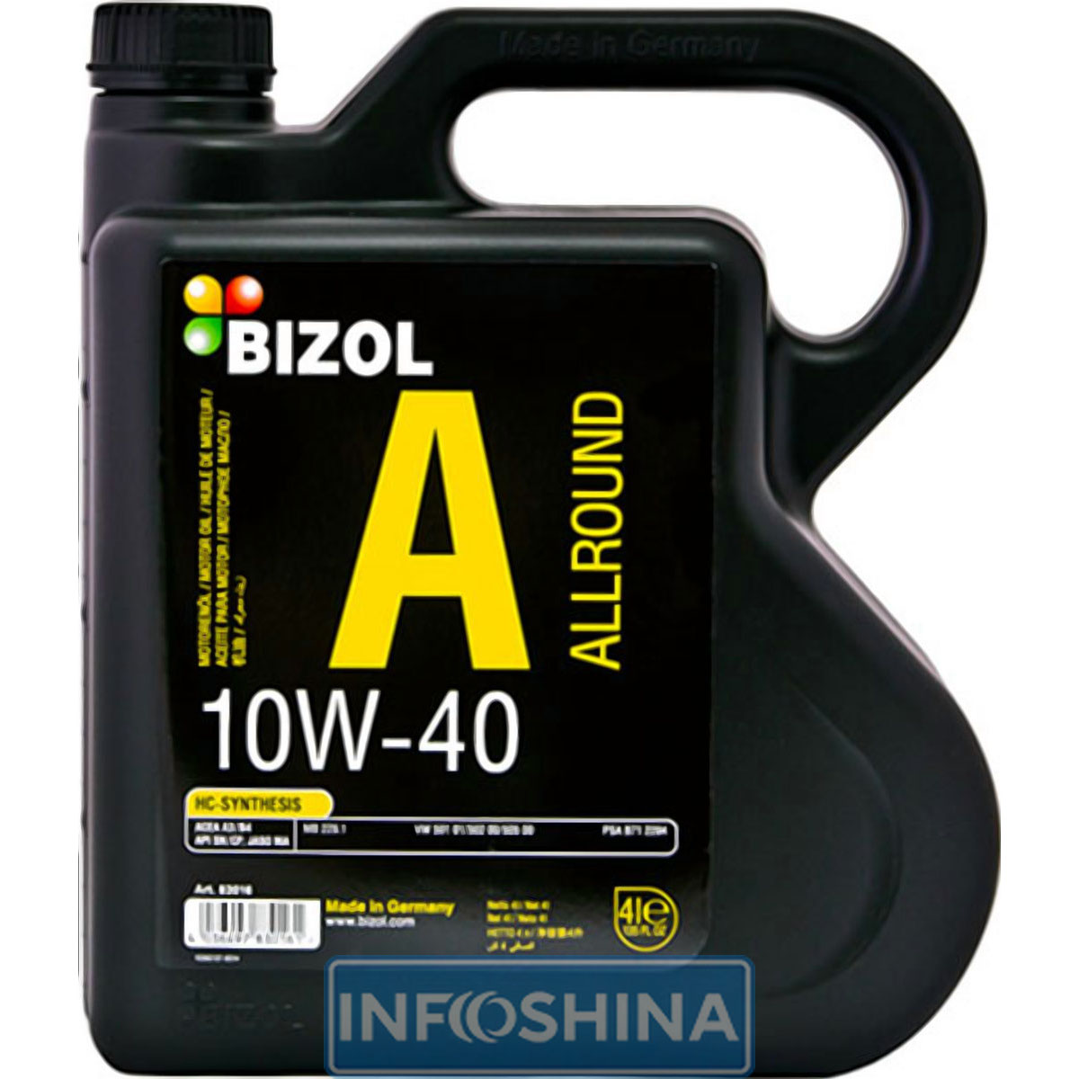 Купить масло Bizol Allround 10W-40 (4л)