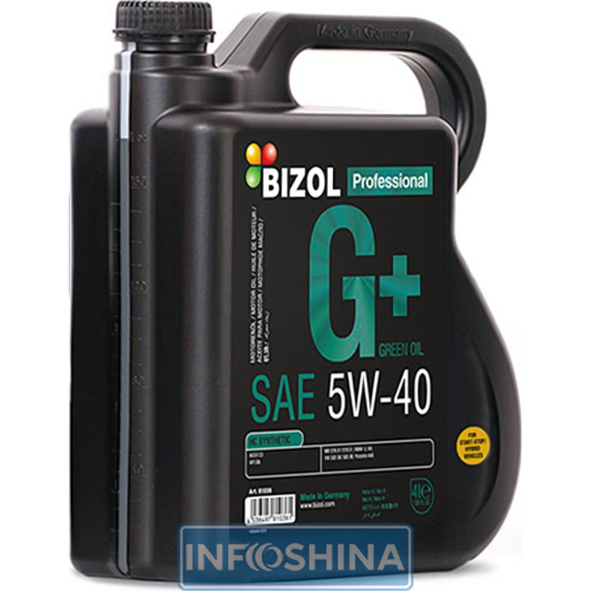 Купить масло Bizol Green Oil+ 5W-40 (4л)