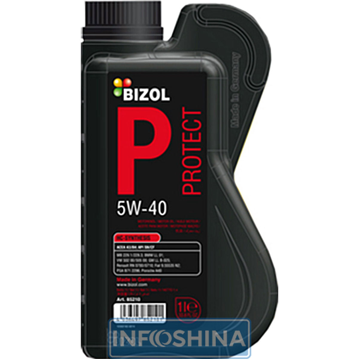 Купити масло Bizol Protect 5W-40 (1л)
