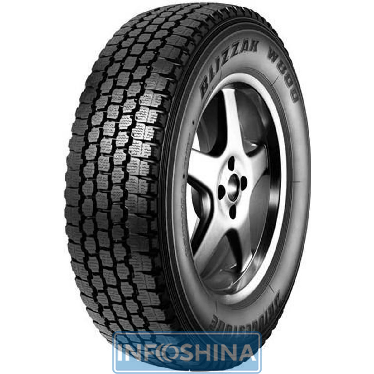 Купить шины Bridgestone Blizzak W800 215/75 R16C 113/111R