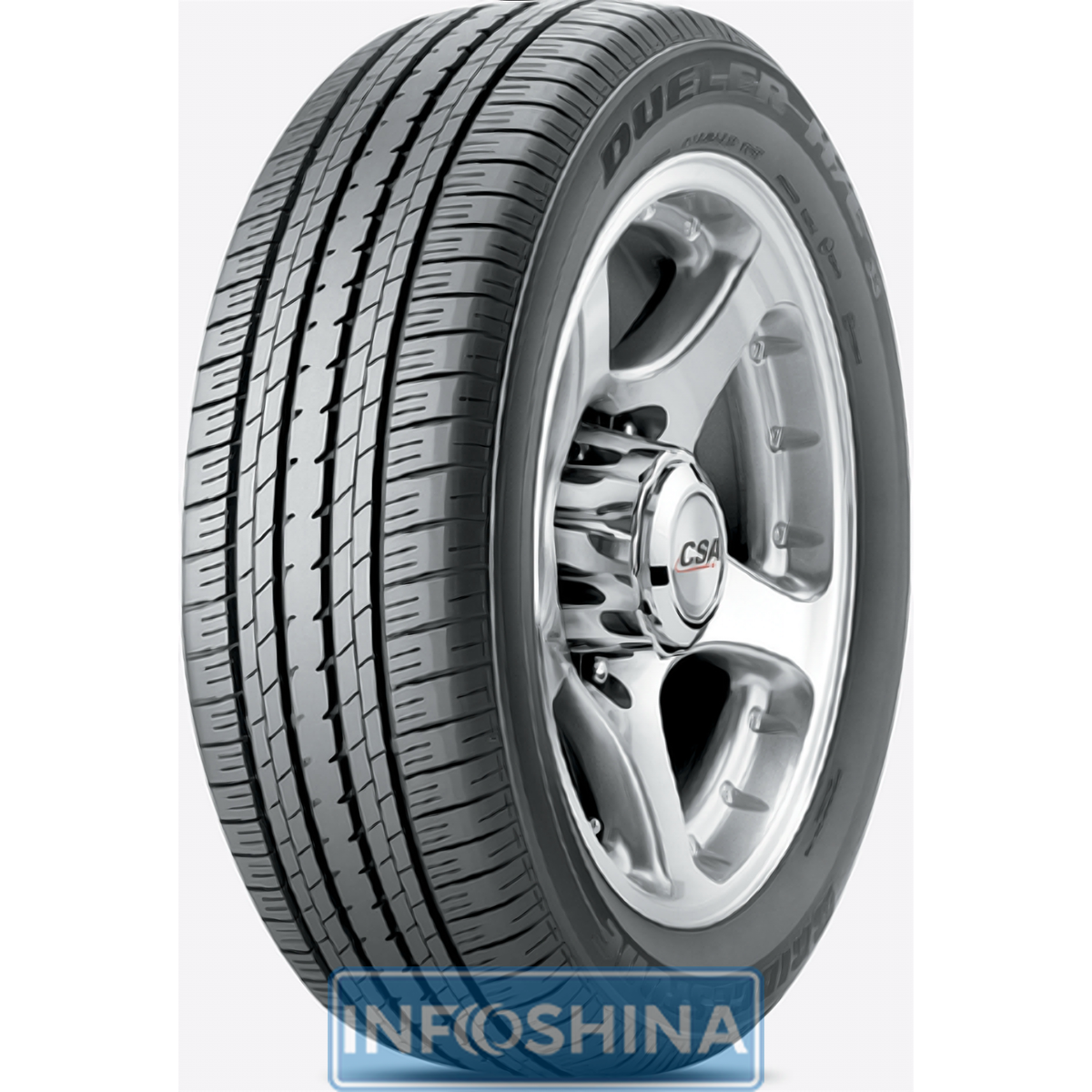 Купить шины Bridgestone Dueler H/L 33 235/60 R18 103V
