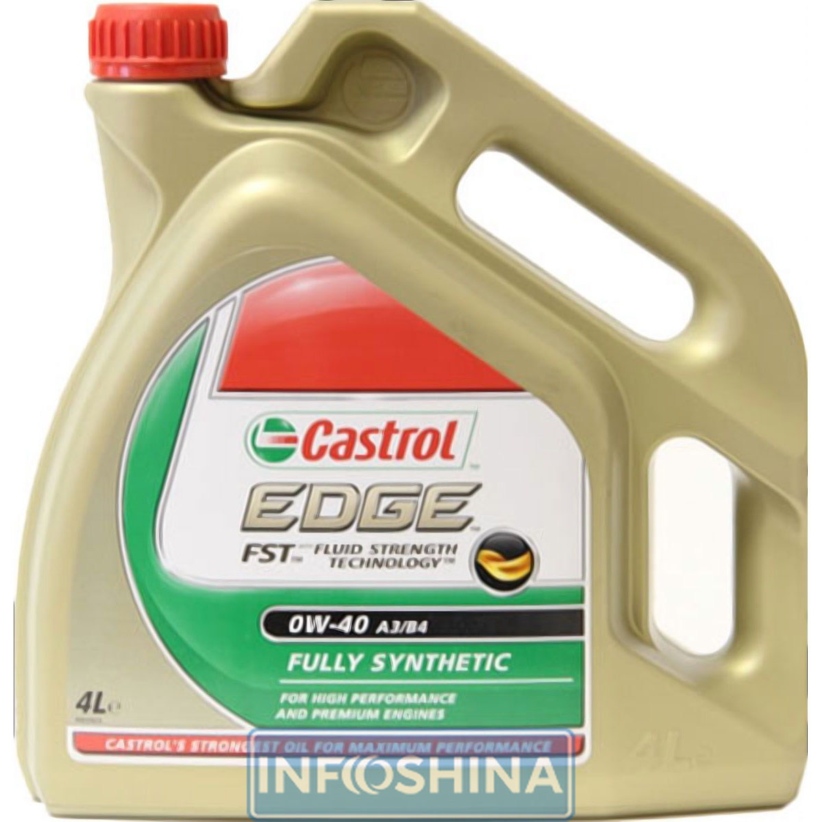 Купить масло Castrol Edge A3/B4 0W-40 (4л)