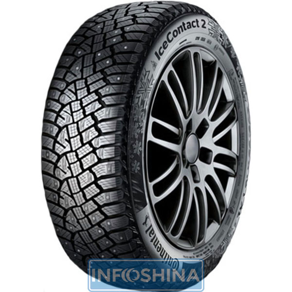 Continental IceContact 2 SUV 265/60 R18 114T (шип)