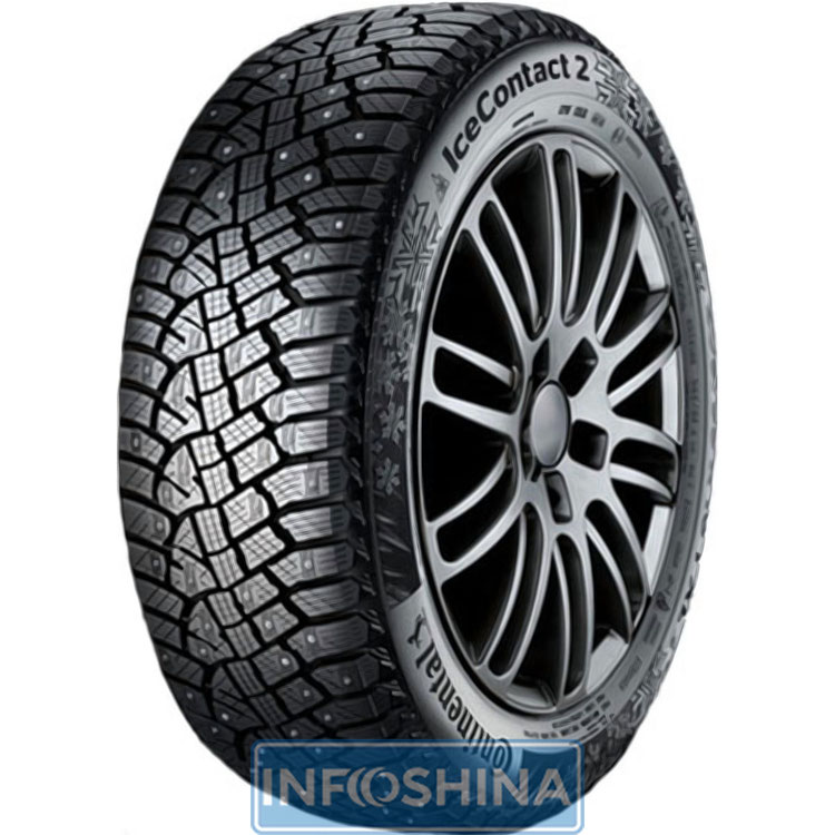 Continental IceContact 2 SUV 235/60 R18 107T (шип)