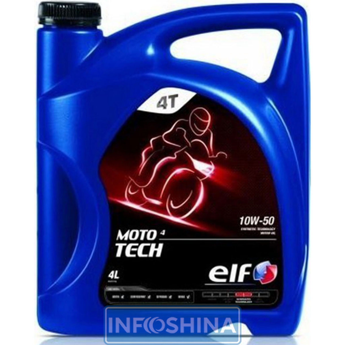 Купити масло ELF MOTO 4 TECH 10W-50 (4л)