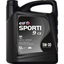 Купить масло ELF SPORTI 9 5W-30 C3 (5л)