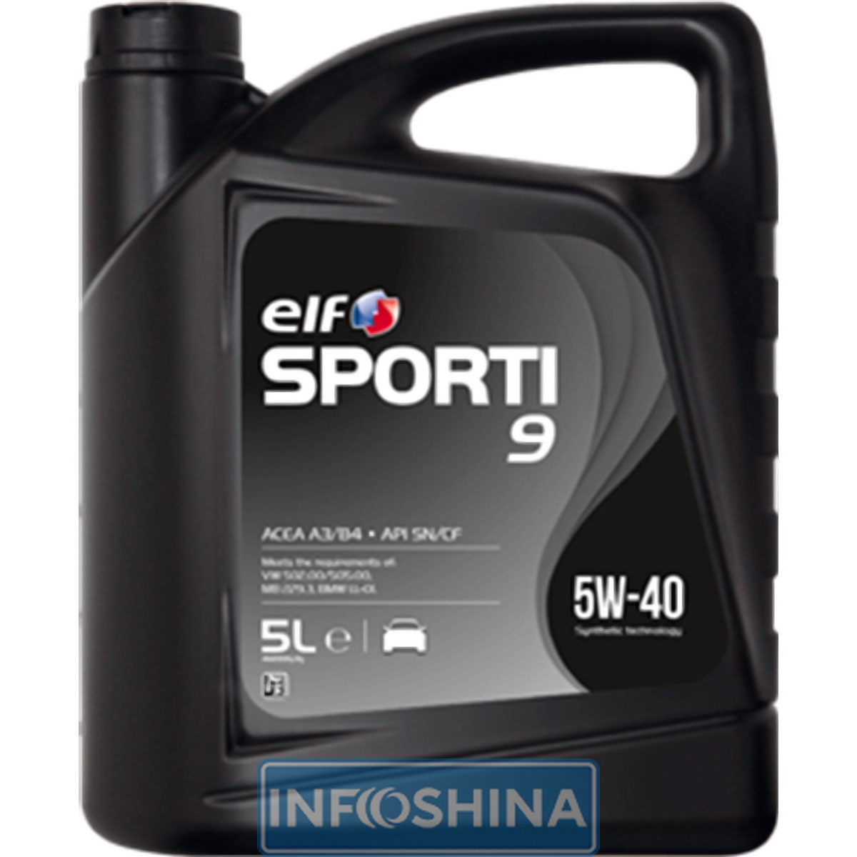 Купить масло ELF Sporti 9 5W-40 (5л)