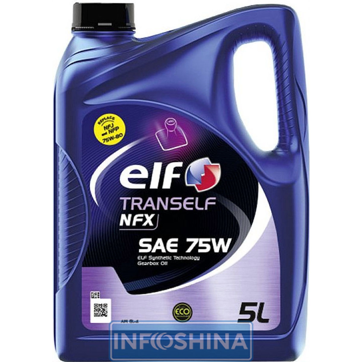 Купить масло ELF Tranself NFX 75W (5л)