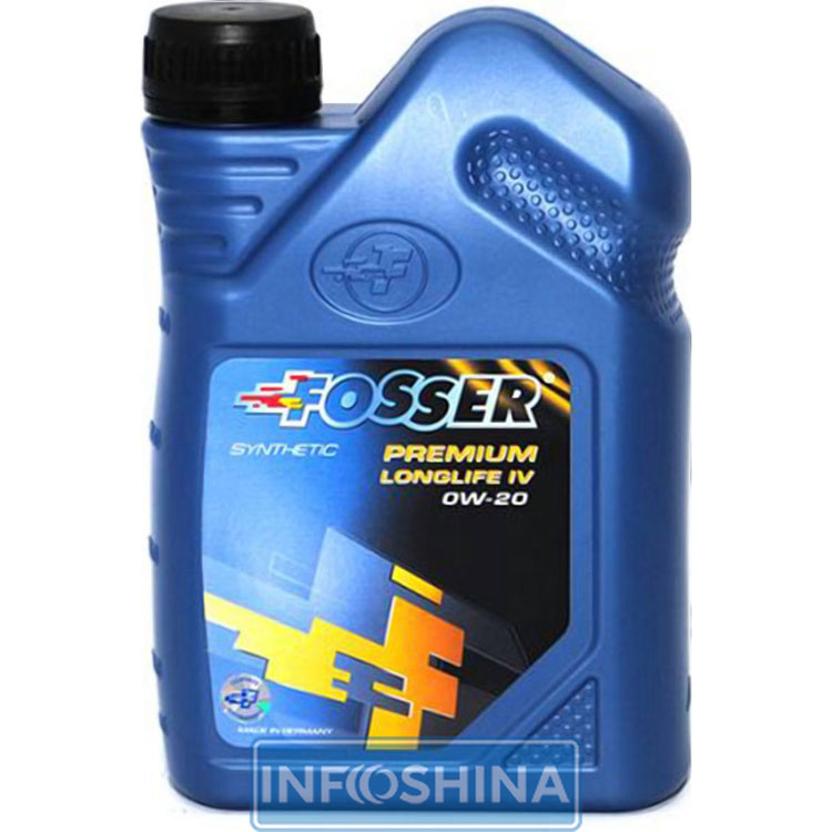 Fosser Premium Longlife IV 0W-20 (1л)