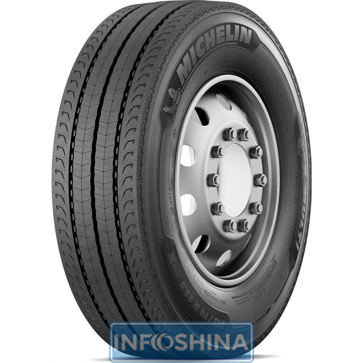 Купити шини Michelin X Multi Z (рульова вісь) 225/75 R17.5 129/127M