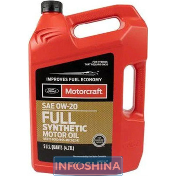 Ford Motorcraft Full Synthetic 0W-20 (4.73 л)