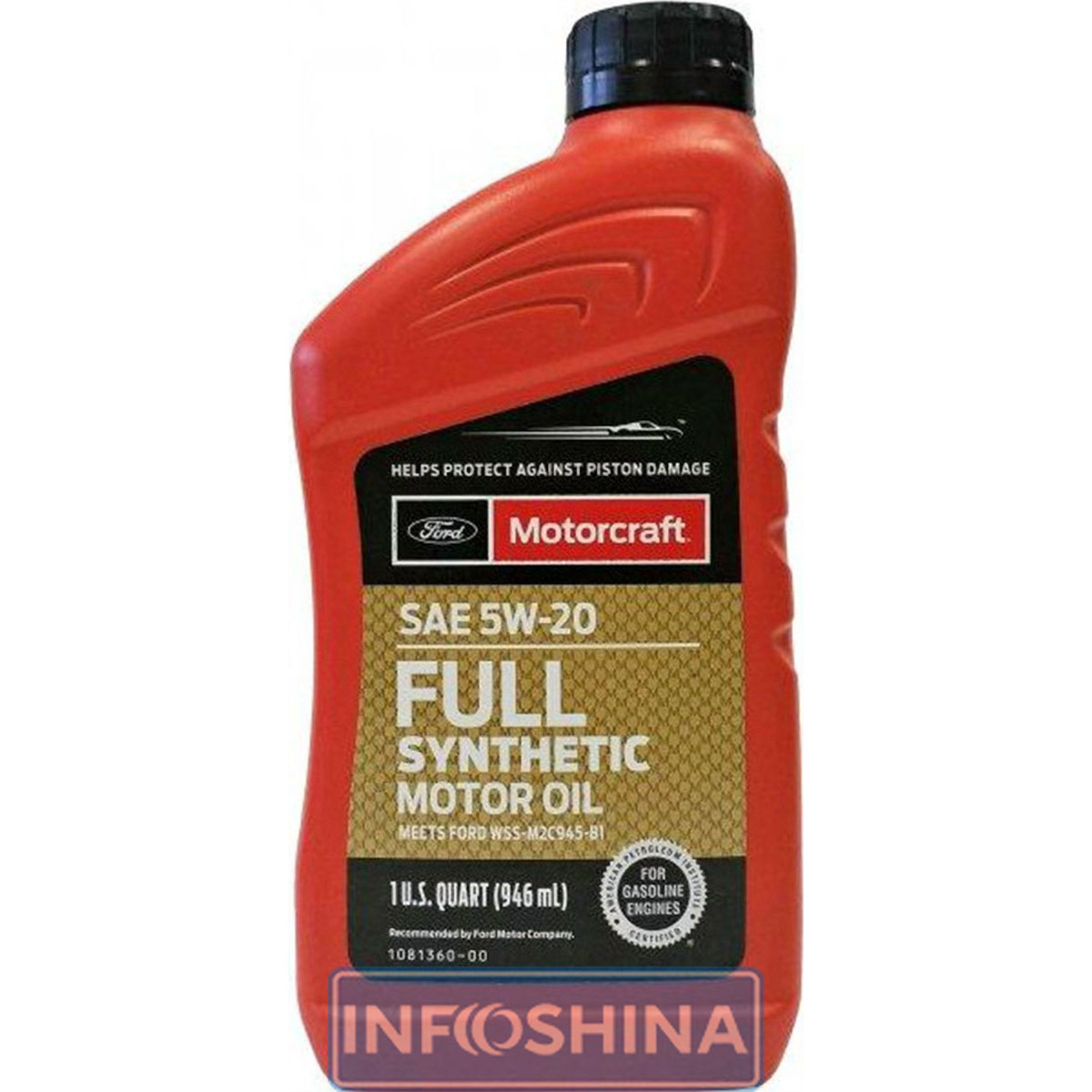 Ford Motorcraft Full Synthetic 5W-20