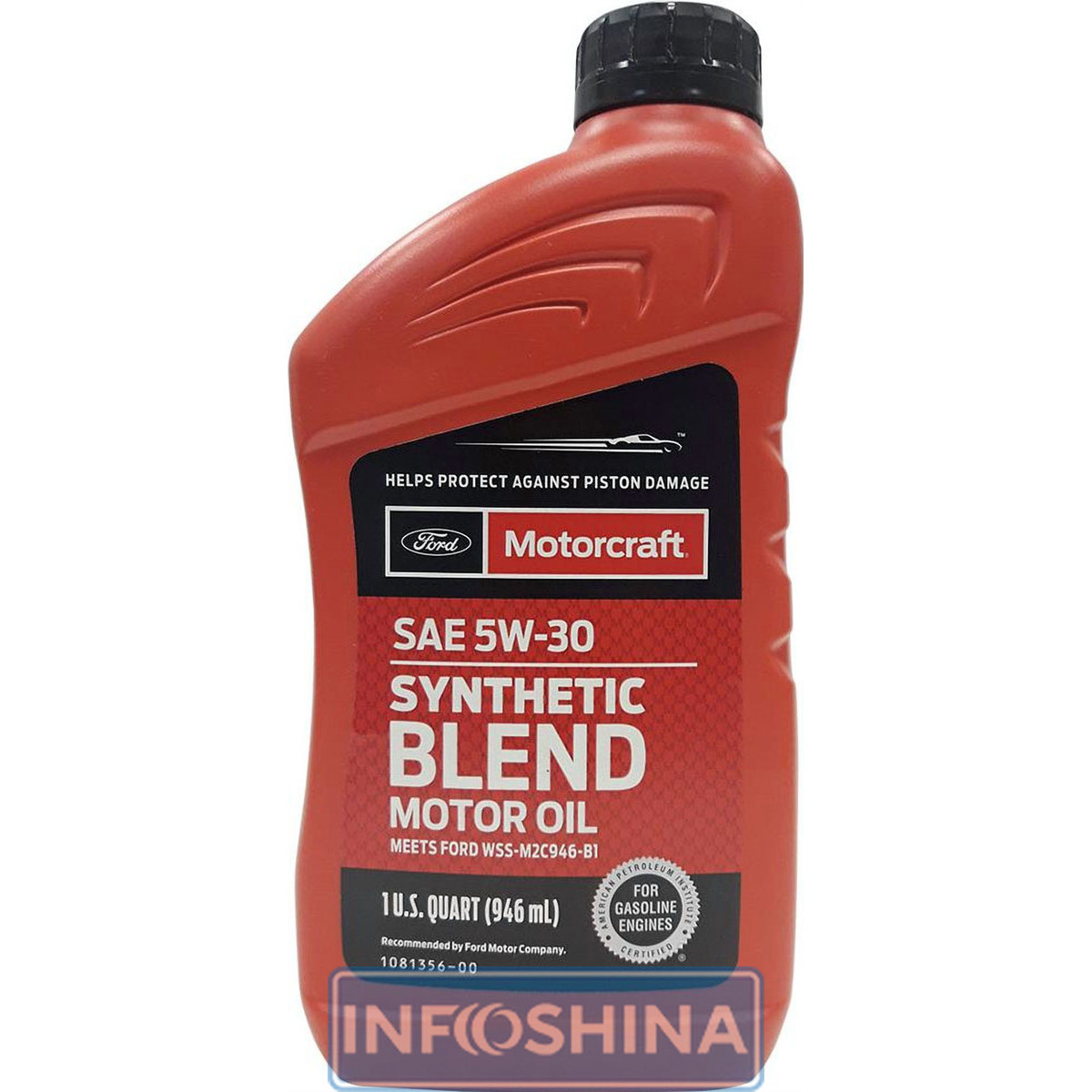 Купить масло Ford Motorcraft Synthetic Blend 5W-30 (0.946 л)