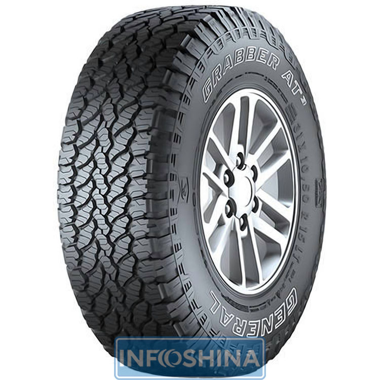 General Tire Grabber AT3 205/70 R15 107S XL FR