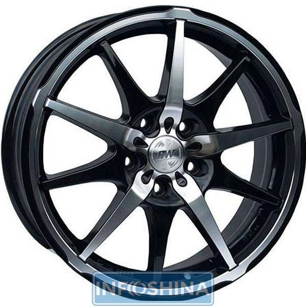 RS Tuning H-410 BKFP R16 W7 PCD5x110 ET40 DIA65.1