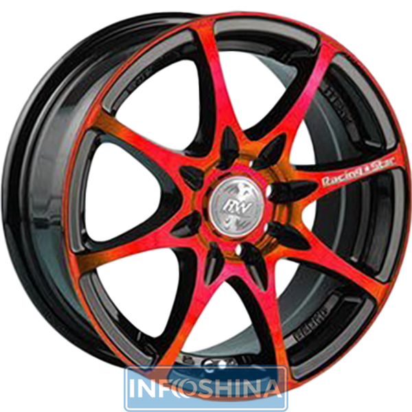 RS Tuning H-480 BK-ORD/FP R14 W6 PCD4x100 ET38 DIA67.1