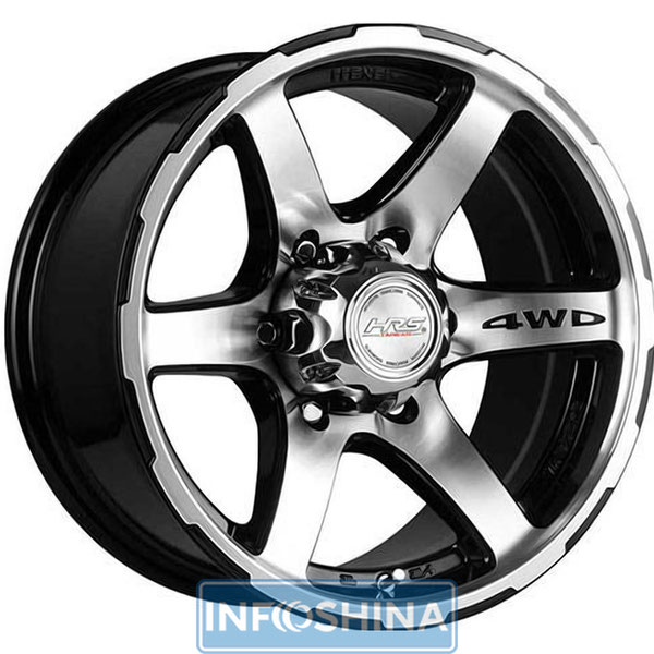 RS Tuning H-526 BKFP R16 W8 PCD6x139.7 ET0 DIA110.5