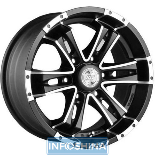 RS Tuning H-541 BKFP R17 W8 PCD6x139.7 ET25 DIA110.5