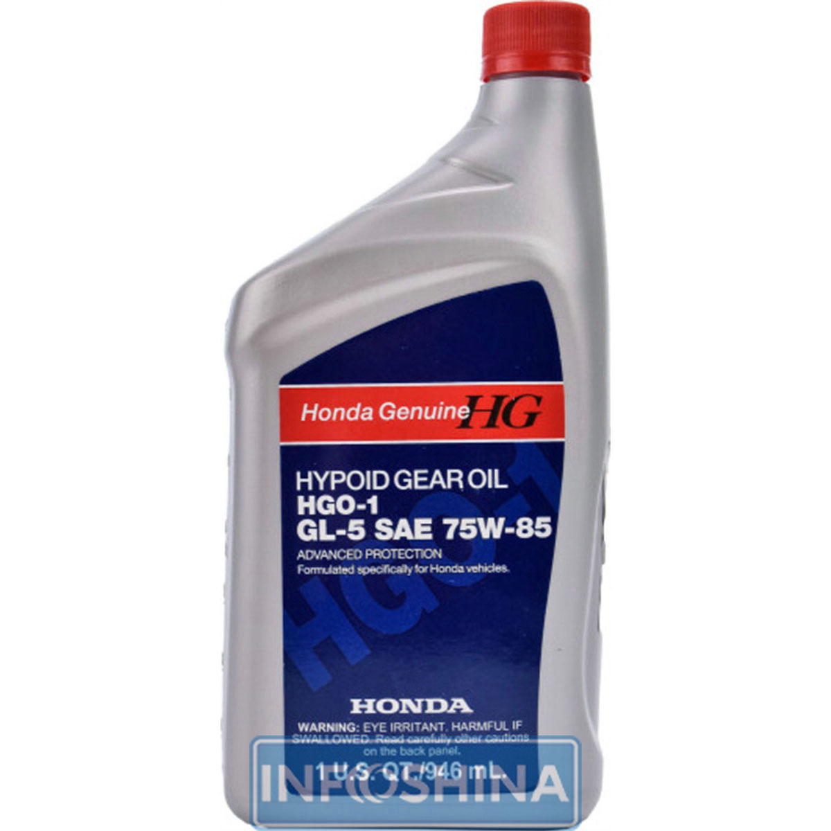 Купить масло Honda HGO-1 GL-5 75W-85 (0.946 л)