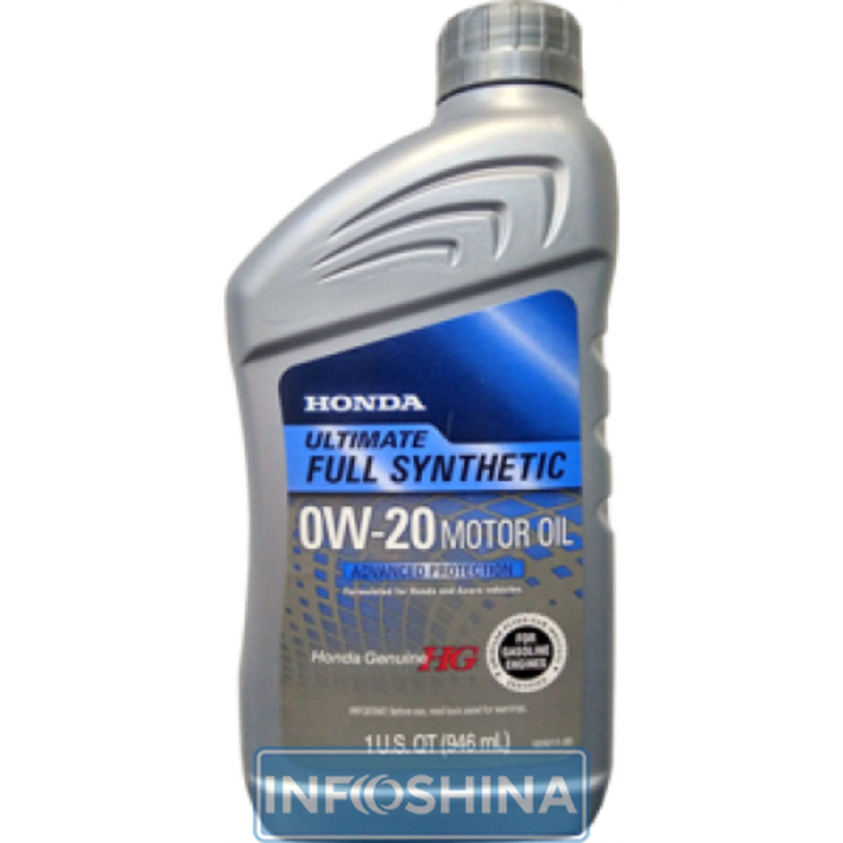 Купить масло Honda HG Ultimate Synthetic 0W-20 (0.946л)