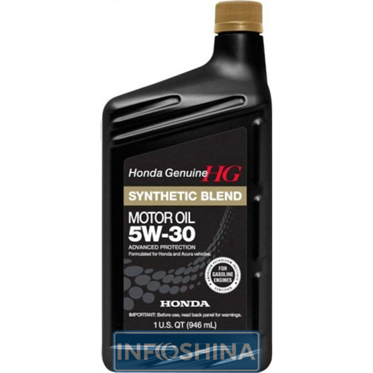Купить масло Honda Synthetic Blend 5W-30 (1л)